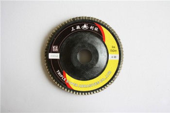 棕剛玉，125塑蓋百葉片反面